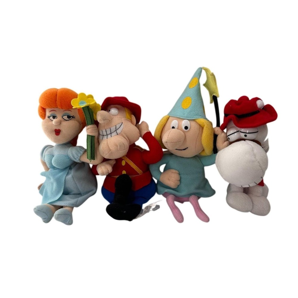 The Adventures Of Rocky & Bullwinkle Plush Doll Set CVS Exclusive Characters Lot
